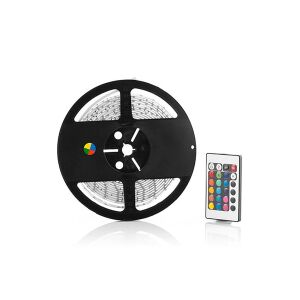 MultiColor RGB LED szalag 5M távirányítóval, tápegységgel. 4 program 300 led