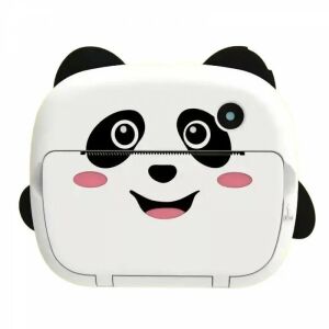 Vedere frontală a camerei digitale THD Pixels KX-03 Panda pentru copii - Aparate foto