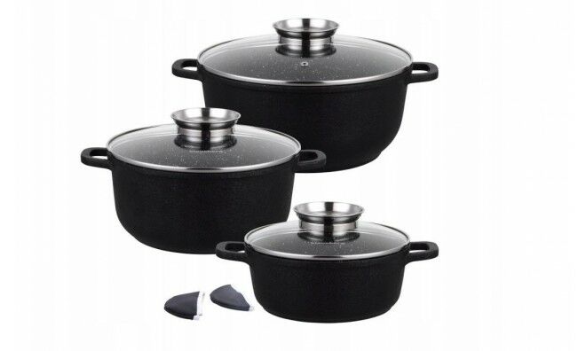 Kő Edénykészlet 6 db