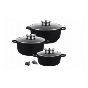 Kő Edénykészlet 6 db