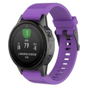 Garmin Fenix Szilikon Okosóra Szíj - Lila - 20mm 128075058 - Okosóra szíj