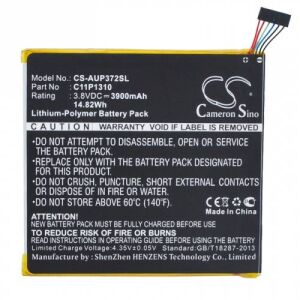 Akku 3900 mAh LI-Polymer - C11P1310 kompatibilis - ASUS Fonepad 7 (ME372CL / ME175CG) 128075118 - Tablet alkatrész