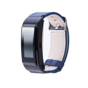 HUAWEI Okosóra Szíj - Valódi Bőr - Sötétkék - 16mm 128075366 - Okosóra szíj