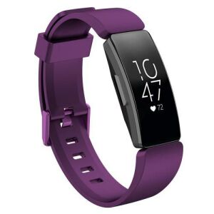 Fitbit Inspire/Inspire HR Szilikon Szíj - Sötétlila - L 128075393 - Okosóra szíj