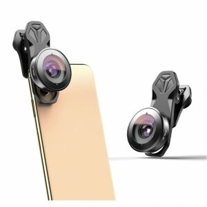 Obiectiv fisheye Apexel de 195 grade atașat la smartphone, fotografie mobilă - Lentile / obiective pentru telefoane moblle