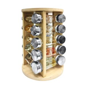 Bohmann Bambusz fűszertartó állvány, 20db-os