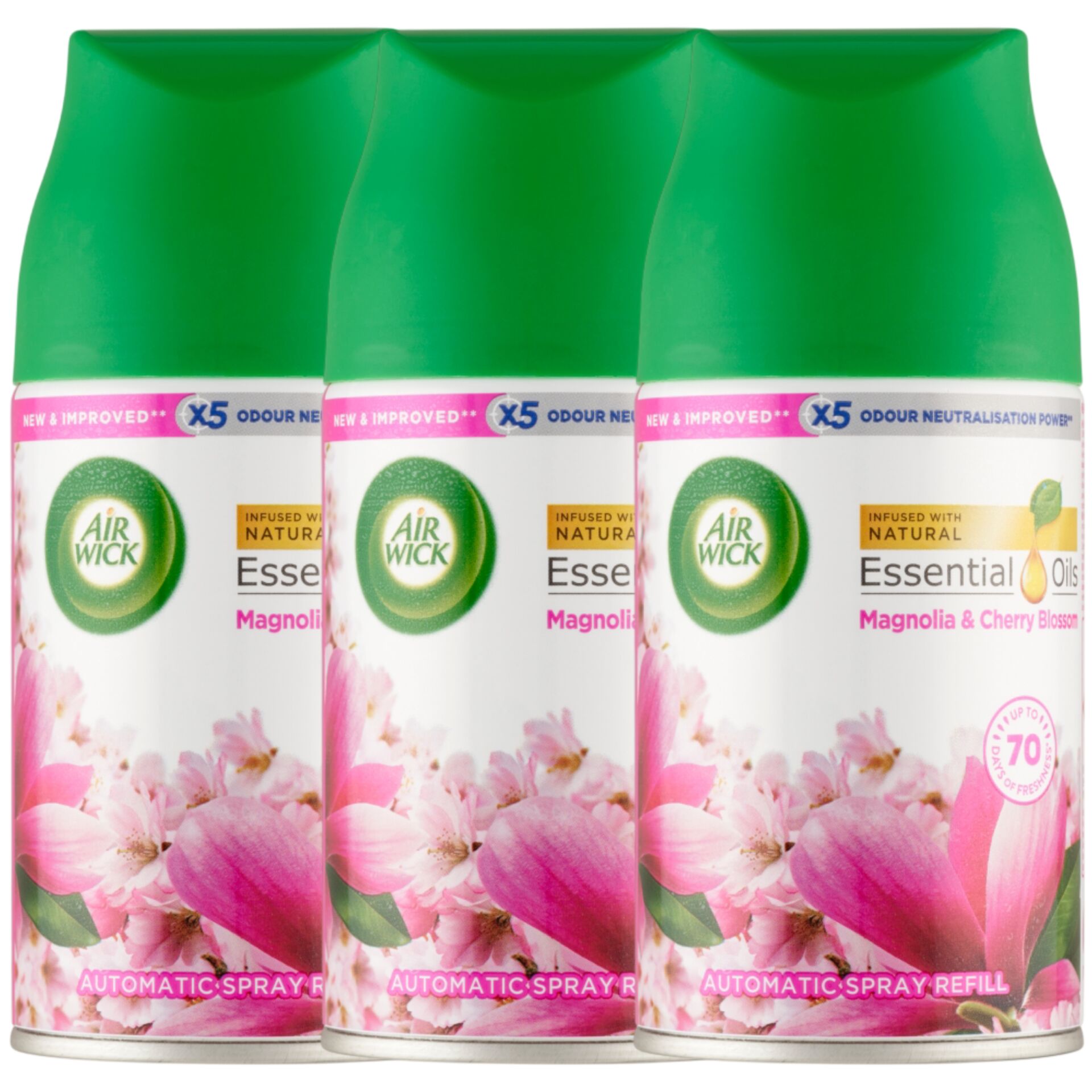 Air Wick Freshmatic Magnólia és Cseresznyevirág Utántöltő automat...