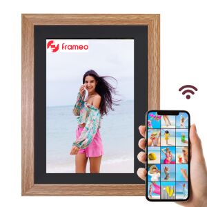 Zadabso digitális képkeret Frameo alkalmazással, okostelefonról megjelenített fényképekkel - Zadabso