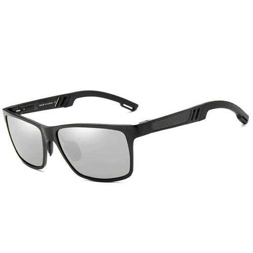 KINGSEVEN extravagáns polarizált férfi napszemüveg ezüst lencsével 139145163