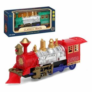 Mozdony Classic Express (26 cm), műanyag, piros