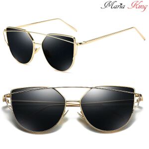 Divatos cat eye napszemüveg, arany kerettel 139169188 - Női napszemüveg