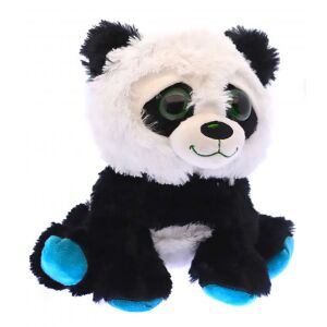 Panda, plüss, nagyszemű, 22cm