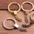 Kulcstartó alkatrészek, fém kulcstartó karikák lánccal
