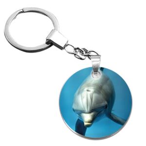 Delfines kulcstartó