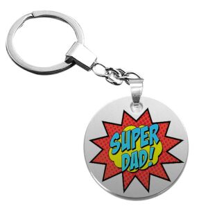 Super dad kulcstartó 139168213 - Ajándék kulcstartó