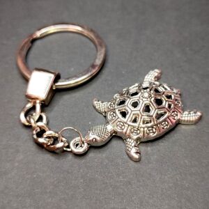 Teknősös kulcstartó