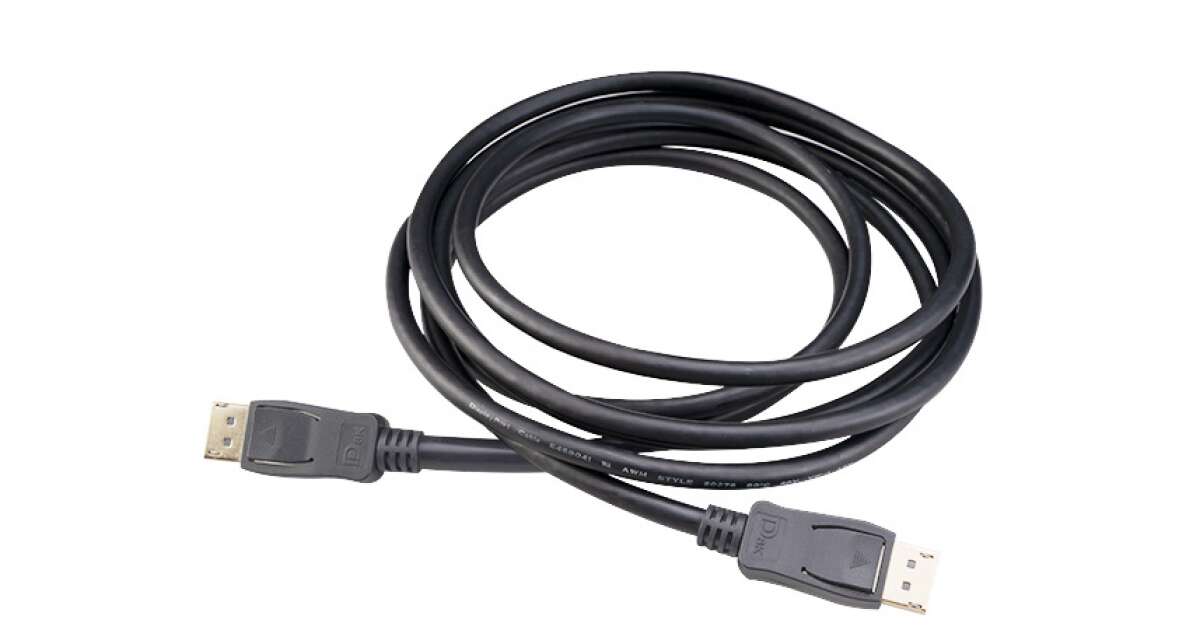 119253 DisplayPort 1.4 Cable, 3.0m, 8K/60Hz - Equip