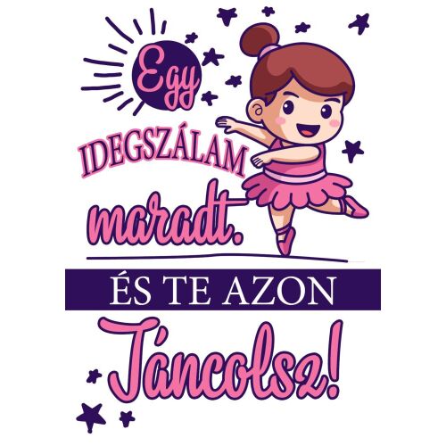 Puzzle - Táncos Lány - 120 darab - A4