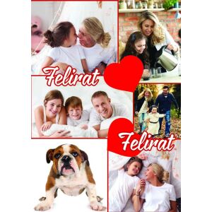 Puzzle – Saját fotókkal és tetszőleges felirattal... (120 db-os)