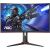 Prednji pogled na zakrivljeni gaming monitor AOC C32G2ZE/BK 31,5 inča