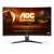 AOC C32G2ZE/BK 31.5 inčni Zakrivljeni Gaming Monitor - Zaslon s informacijama o proizvodu