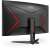 AOC C32G2ZE/BK Gaming Monitor - Kutni stražnji pogled