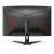 AOC C32G2ZE/BK Gaming Monitor - Rear View on White