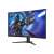 AOC C32G2ZE/BK 31.5 inch Curved Gaming Monitor - Displaying Action Game