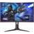 AOC G2 C32G2ZE/BK 31.5 inch curved gaming monitor with a futuristic soldier on the screen, 240Hz refresh rate, 1ms response time, FreeSync Premium