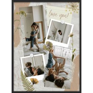 Falikép kollázs - LOVE a te fotóidból 5. (videóvetítő opcióval)