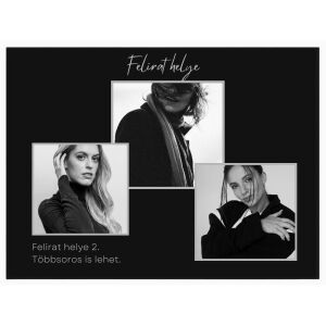 Falikép kollázs több fotóból 4. (videóvetítő opcióval)