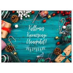 Falikép – Boldog Karácsonyt 3. (videóvetítő opcióval)