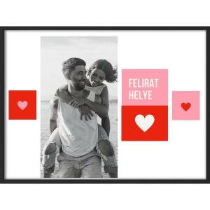 Falikép - Te és Én saját fotóval (videóvetítő opcióval)