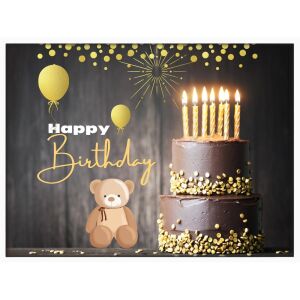 Falikép – Boldog Születésnapot egyedi adatokkal 8. (videóvetítő opcióval)