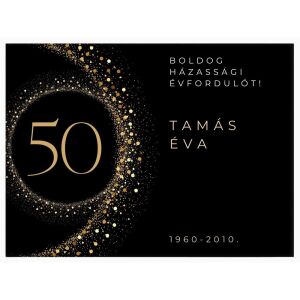 Falikép - Boldog Évfordulót! (videóvetítő opcióval)