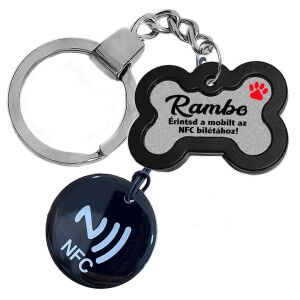 Okos Kutyabiléta digitális chippel (felkódoljuk a kutya adatait a chipre)