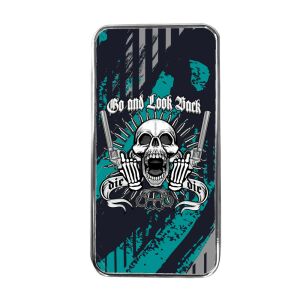 USB kétoldalas öngyújtó, Koponya... (dobozban), egyedi felirattal és fotóval is, több színben