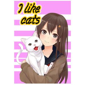 Puzzle – I like cats (120 db-os)