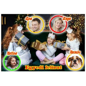 Puzzle montázs – A TE FOTÓIDDAL, egy vagy több képpel (120 db-os)