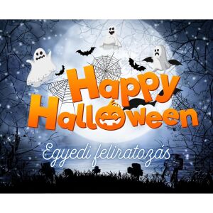 Üzenőkártya a Te feliratoddal, több méretben, Halloween 1.