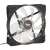 Akyga AW-12D-LED 12cm RGB LED computer fan, black