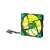 Ventilator PC Akyga AW-12E-BG 12cm cu LED verde
