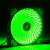 Akyga AW-12E-BG 12cm green LED PC fan
