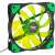 Akyga AW-12E-BG 12cm green LED PC fan