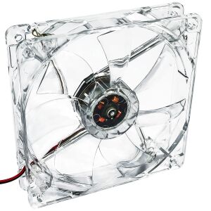 Akyga AW-12A-BR 12cm Clear PC Case Fan - Electronic