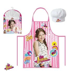 Disney Soy Luna Gyerek kötény és kuktasapka, 2 darabos szett