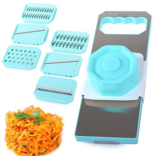 Zöldségreszelő 6 az 1-ben szeletelő mágnessel