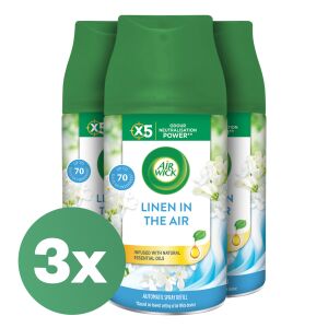 Air Wick Freshmatic Freshly Washed Clothes Wkład do automatycznego odświeżacza powietrza 3x250ml 141188062 - Dom i ogród
