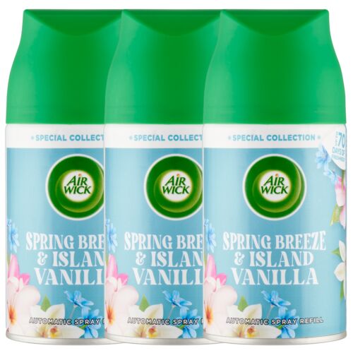 Air Wick Freshmatic Spring Breeze and Vanilla Wkład do automatycznego odświeżacza powietrza 3x250ml 128136876