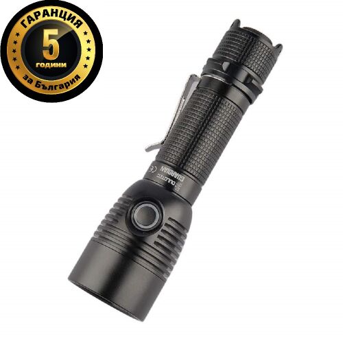 Dulotec Guardian taktikai lámpa, 1800 lumen, 700 méter, fekete, 5 év garancia